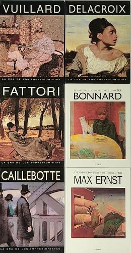194 - SEIS LIBROS SOBRE PINTORES MODERNOS.   