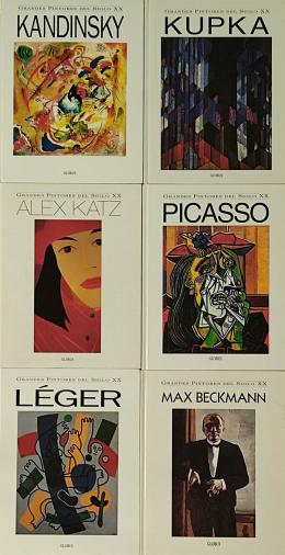 198 - SEIS LIBROS SOBRE GRANDES PINTORES DEL SIGLO XX.   