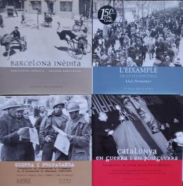 199 - CUATRO LIBROS SOBRE CATALUNYA Y BARCELONA.  