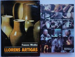 226 - DOS LIBROS SOBRE EL CERAMISTA LLORENS ARTIGAS.    