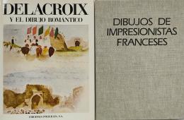 467 - DOS LIBROS SOBRE DIBUJOS DE GRANDES ARTISTAS.   