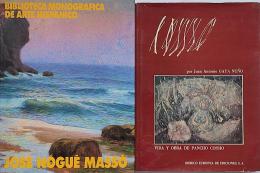 486 - DOS LIBROS MONOGRÁFICOS SOBRE PINTORES.   