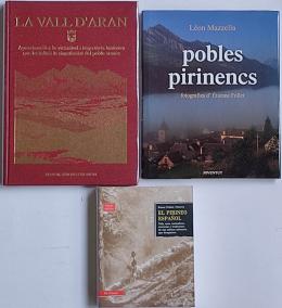 387 - TRES LIBROS SOBRE EL PIRINEO.  
