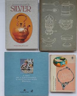 440 - CUATRO LIBROS SOBRE PLATERÍA Y ORFEBRERÍA.   