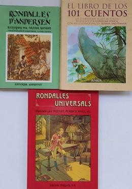 448 - TRES LIBROS DE CUENTOS.     