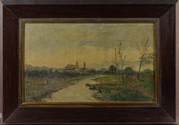 567 - FIRMADO ILEGIBLE CIRCA 1900