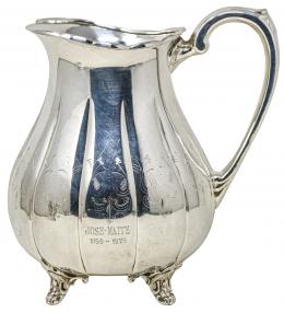 728 - JARRA DE PLATA DE LOS AÑOS 70