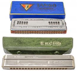 864 - DOS ARMÓNICAS M. HONNER DE LOS AÑOS 70