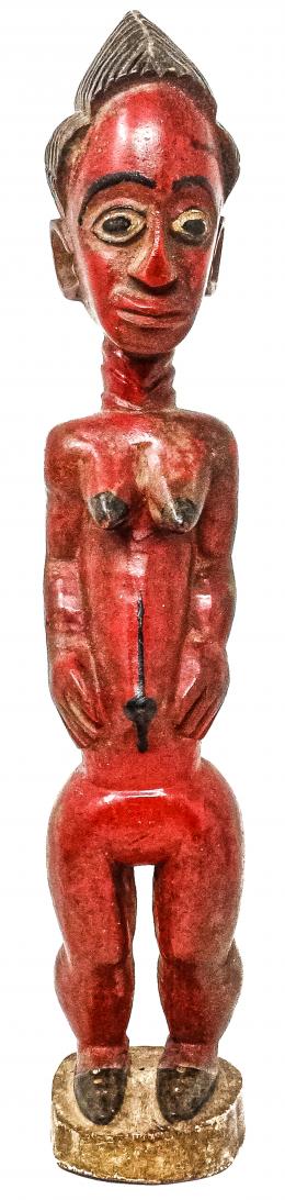 378 - FIGURA DE MADERA TALLADA DE LOS AÑOS 60
