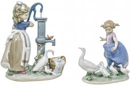489 - PAREJA DE FIGURAS LLADRÓ