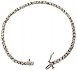 148 - PULSERA RIVIERE CON BRILLANTES