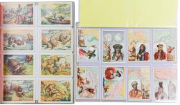 261 - DOS SÉRIES DE CROMOS DE MEDIADOS DEL S.XX