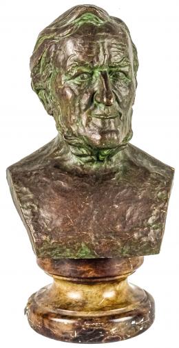 801 - BUSTO DE WAGNER DE LA PRIMERA MITAD DE SIGLO XX
