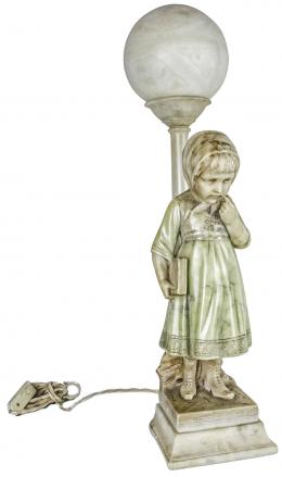 196 - LÁMPARA DE SOBREMESA DE PRINCIPIOS DE SIGLO XX