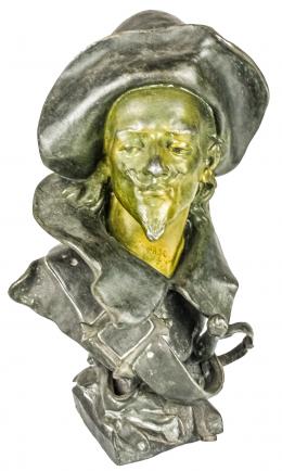 800 - BUSTO DE ESCUELA  FRANCESA DE PRINCÍPIOS DE SIGLO XX