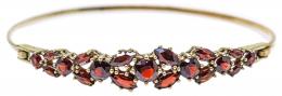 177 - PULSERA ESCLAVA CON GRANATES