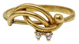 90  -  ANILLO CON CIRCONITAS