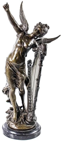 784 - ESCULTURA EN CALAMINA DEL PRINCIPIPOS DEL S.XX.