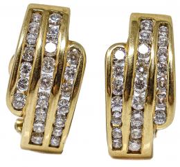 145 - PENDIENTES CON BRILLANTES