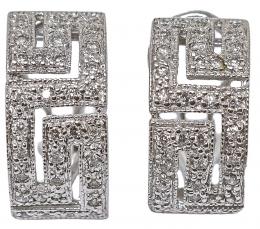 144 - PENDIENTES CON BRILLANTES