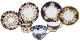 438 - 3 TAZAS CON PLATOS