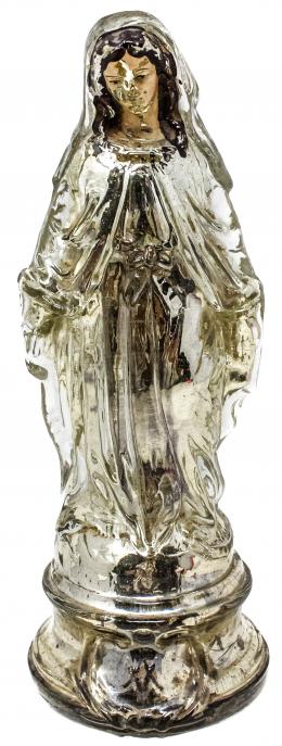 5 -  VIRGEN DE CRISTAL DEL SIGLO XIX