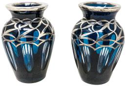 42 - PAREJA DE JARRONES AER DECO