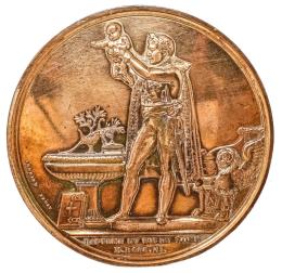 395 - MEDALLA FIRMADA DENON D. Y ANDREIEU FECIT