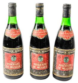 969 - TRES BOTELLAS DE PRIORATO DE MULLER