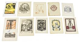 301 - LOTE DE 100 EX-LIBRIS