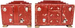 212 - DOS MUEBLES DE JUGUETE DE LOS AÑOS 30