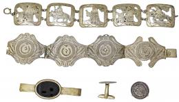 217 - LOTE DE JOYERÍA DE PLATA