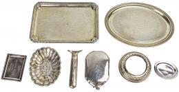 719 - LOTE VARIADO EN PLATA DEL ÚLTIMO CUARTO DEL S.XX