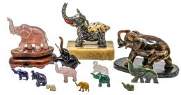 996  -  COLECCIÓN DE FIGURAS DE ELEFANTES 