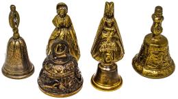 1044  -  SEIS CAMPANITAS DE BRONCE 