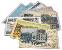 347  -  VEINTE POSTALES DE BARCELONA DE FLES DEL S.XIX- PPS DEL S.XX