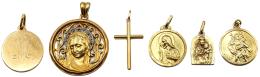 105  -  COLECCIÓN DE MEDALLAS DEVOCIONALES Y ESCAPULARIOS