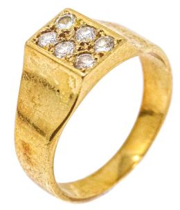 66  -  ANILLO CON BRILLANTES