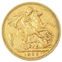 389  -  MONEDA DE ORO DE 1905