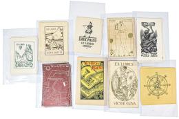 340  -  LOTE DE EX-LIBRIS