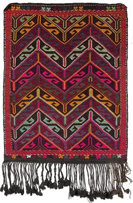 287  -  KILIM CAUCÁSICO DEL ÚLTIMO CUARTO DEL S.XX