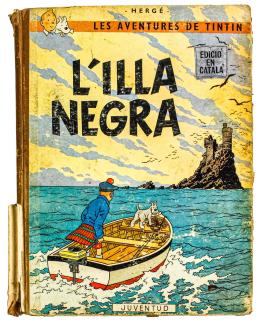 410  -  "LAS AVENTURAS DE TINTIN-L&#39;ILLA NEGRA"