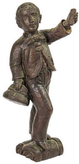 982  -  FIGURA DE BRONCE DE LOS AÑOS 20
