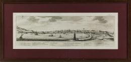 288  -  GRABADO DE BARCELONA DE PRINCIPIOS DE S. XVIII