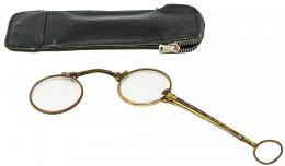 932  -  GAFAS DE MANO LORGNETTE DEL PRIMER TERCIO DE SIGLO XX