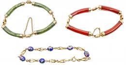 206  -  TRES PULSERAS ORIENTALES