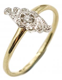 16  -  ANILLO CON BRILLANTES