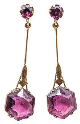 179  -  PENDIENTES LARGOS DE PPS. DEL S.XX