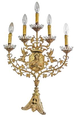 257  -  CANDELABRO DE IGLESIA