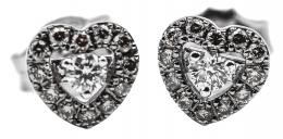 141 - PENDIENTES CORAZÓN CON BRILLANTES